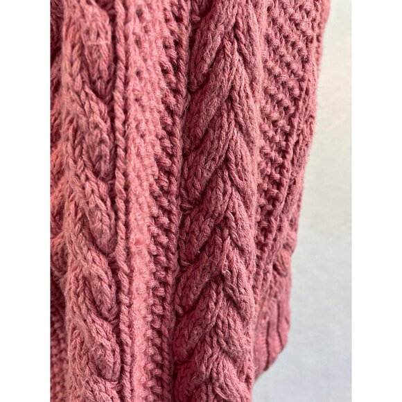 Vintage 80s 90s Melbourne Country Sweater Womens M Pink V Neck Floral - Picture 6 of 12